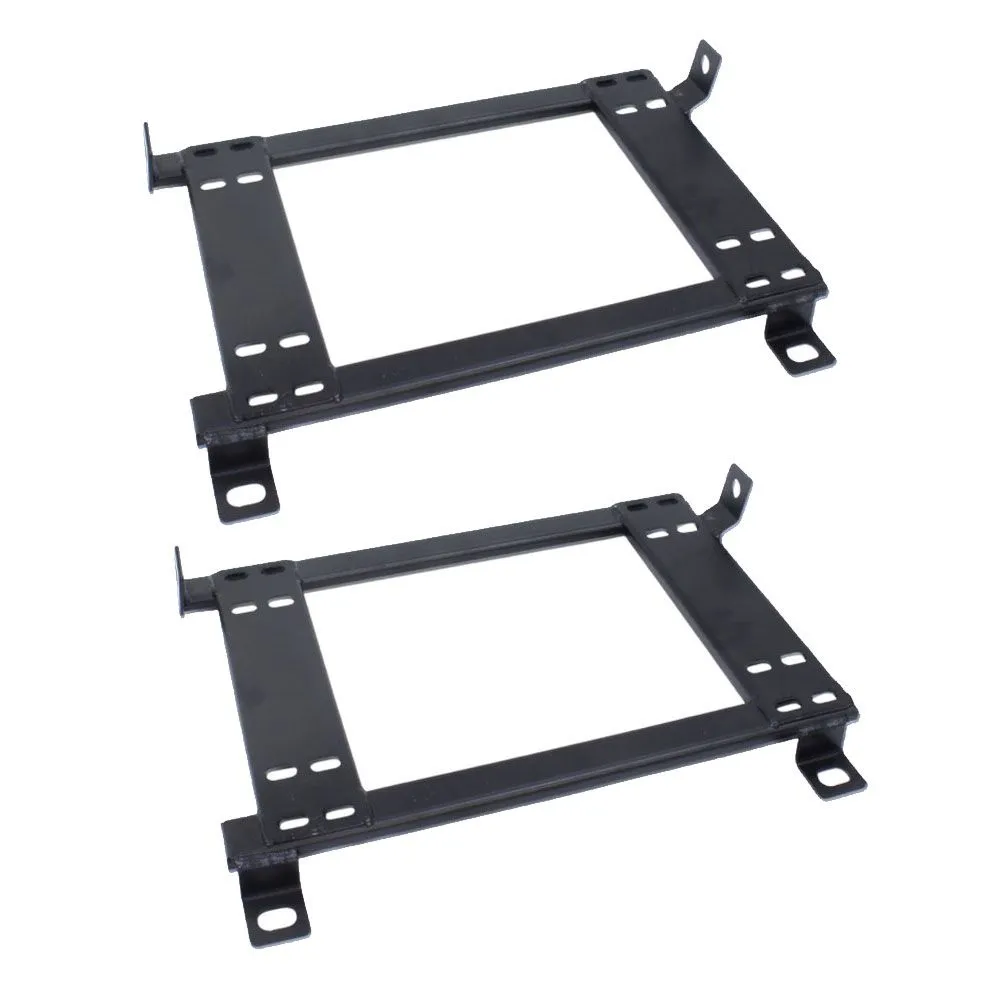 Racing Seat Brackets Compatible with 1/2/3 & 4 Series - Set - Black