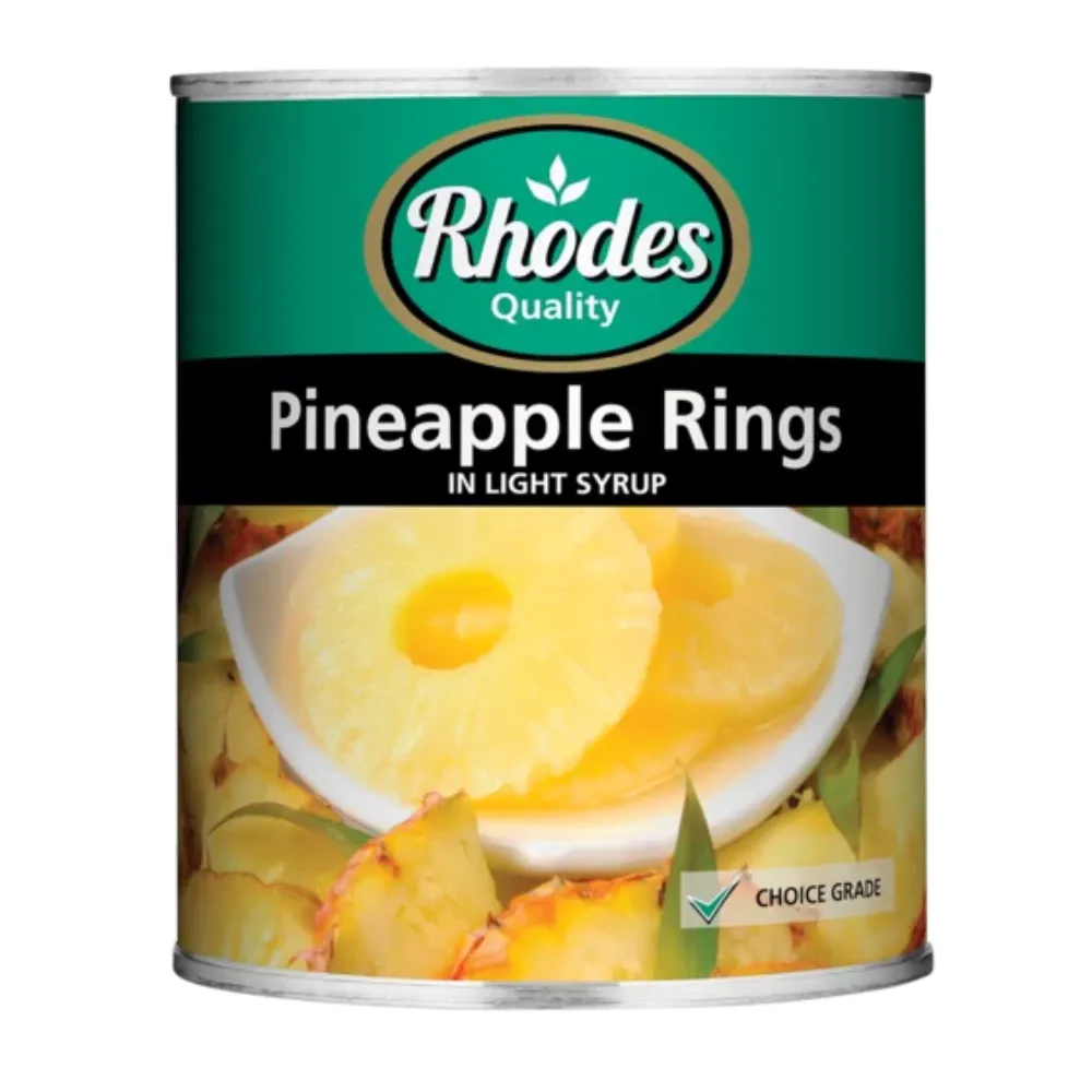 Rhodes Pineapple Rings 825g x 2