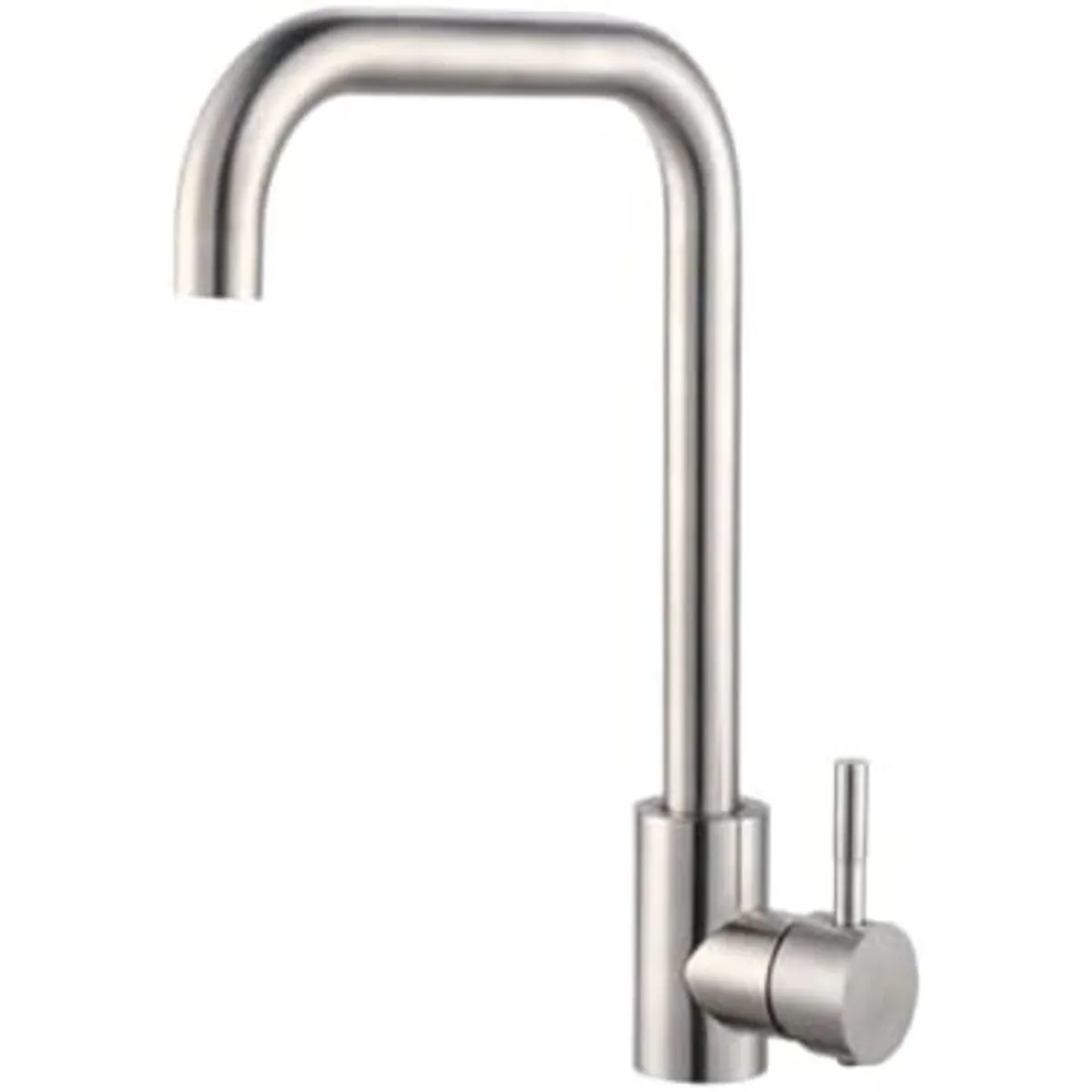 Brushed Stainless Steel Kitchen Mixer Tap AY406-040
