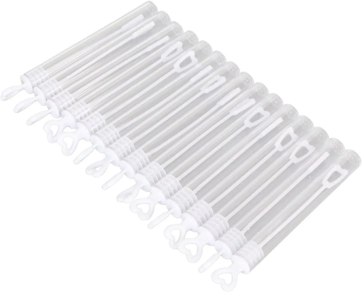 Leakproof Bubble Wand Toy Set for Weddings Party Anniversaries