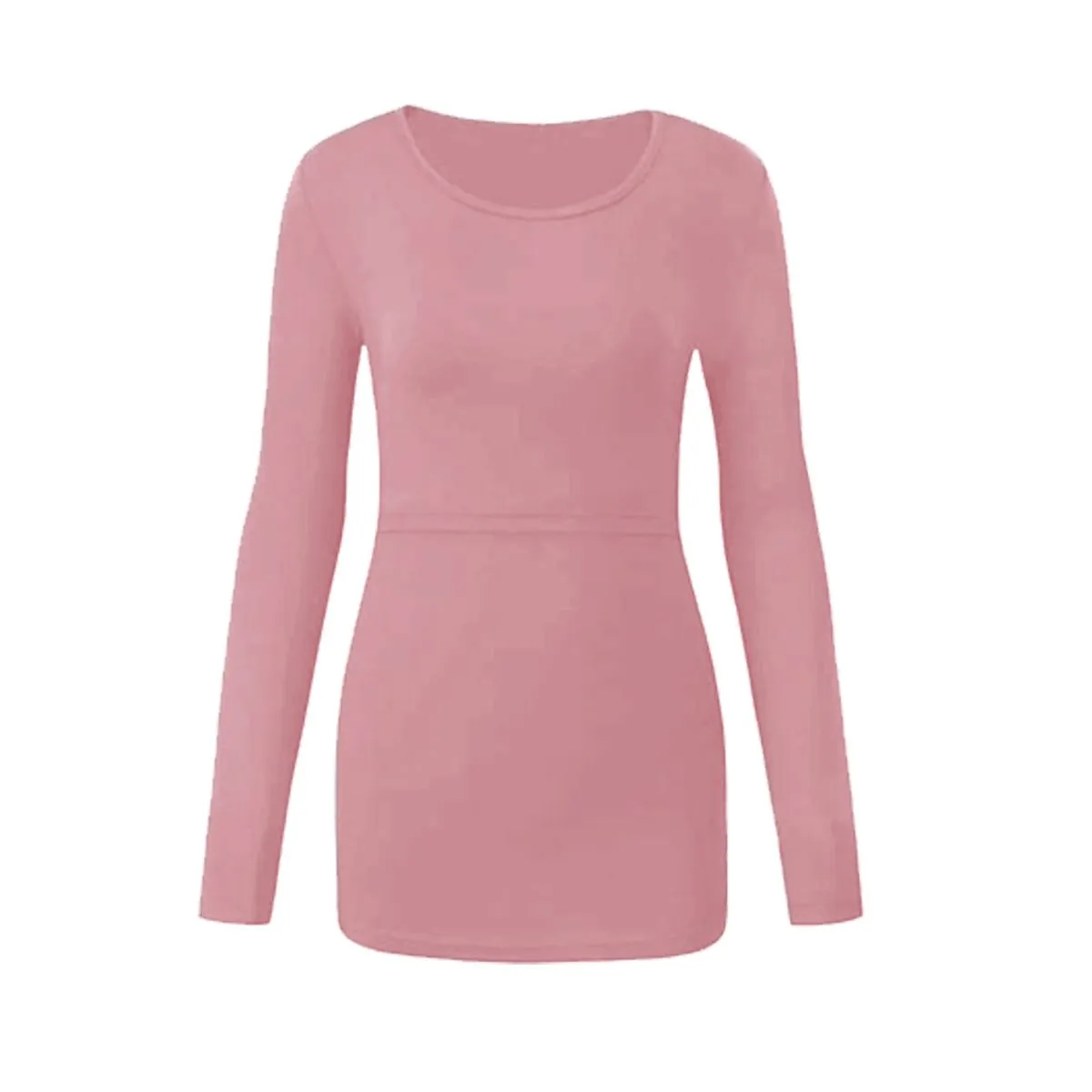 Hannah Grace Winter Pink Breastfeeding Top