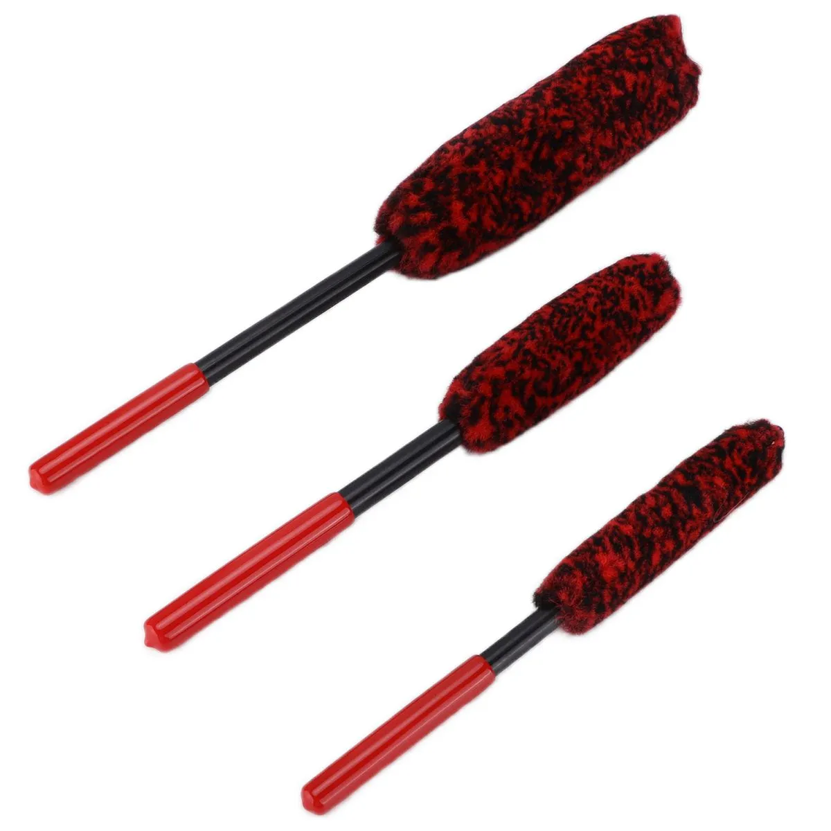 Wheel Cleaning Brush Set Compatible with Car Rims