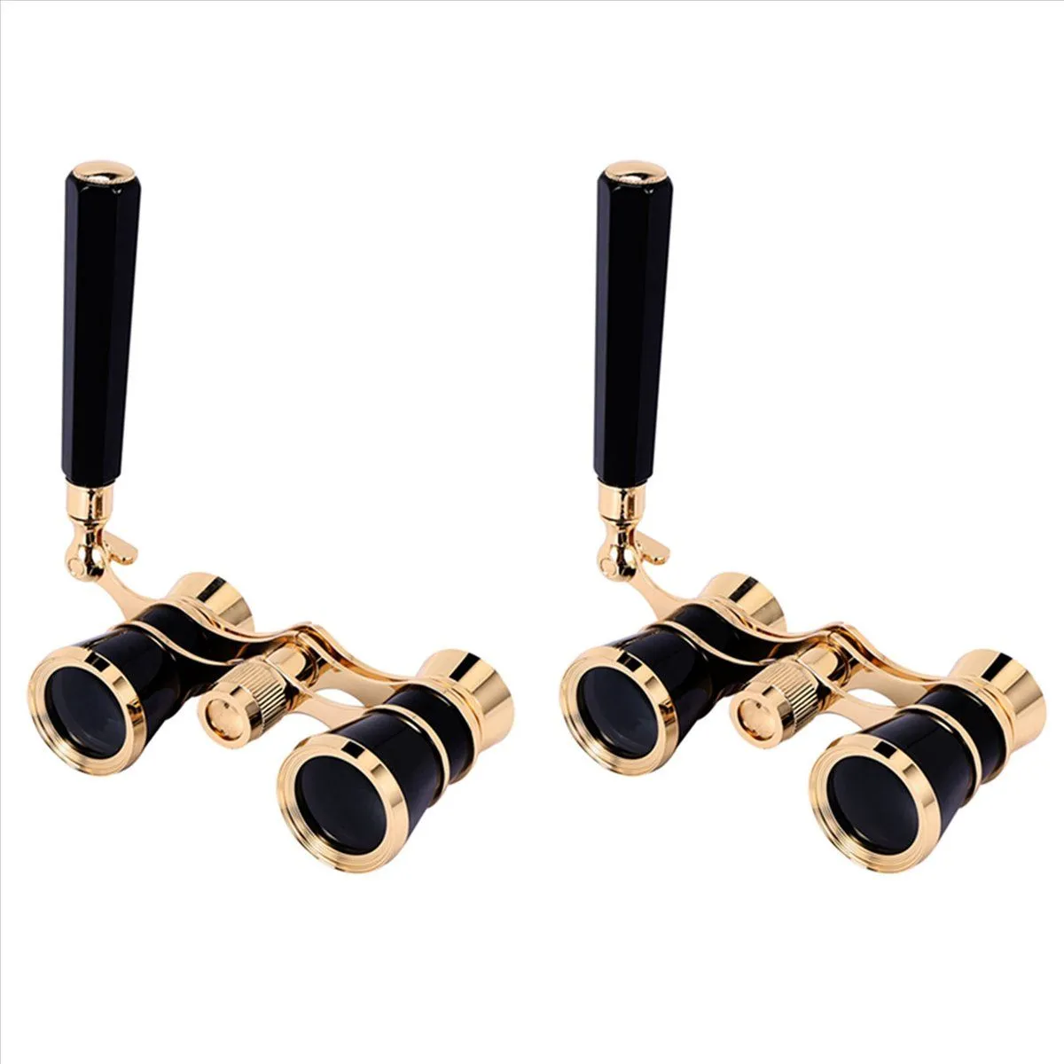 Black 3X25 Binoculars Coated Lens Telescope Opera Glasses Women