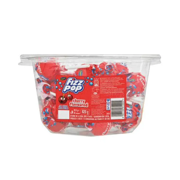 Beacon- Fizz Pop Cherry Flavoured Tub Of 40 Pack of 4