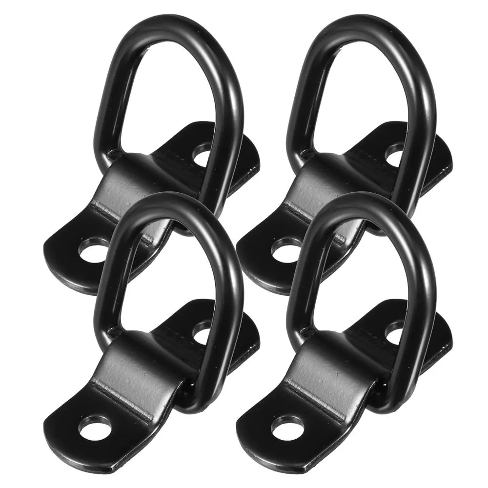Tool DIY Lashing D-Rings Tie Down Anchor Hooks Set of 4 - 11cm Stylish