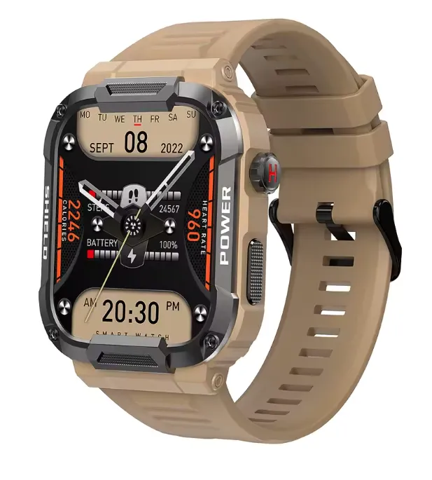 Smart Watch Men GPS Tracker Bluetooth Call Fitness IP68 Waterproof