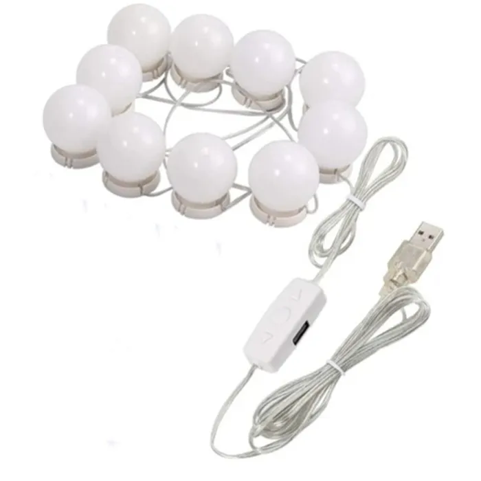 10Pcs Mirror Vanity LED Lights