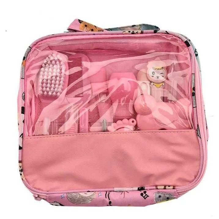 13-in-1 Baby Grooming Care Kit - Pink