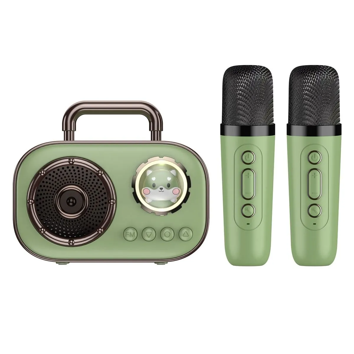 Portable Bluetooth 5.3 Karaoke Speaker with Microphone