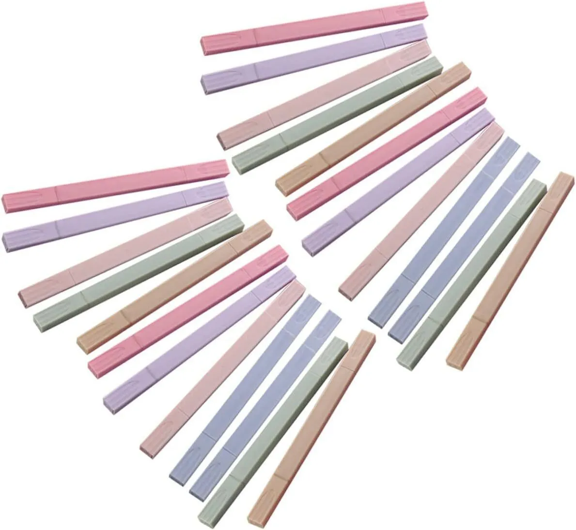 24pcs Double-ended Highlighters Pastel Colors for Note Taking Scrapbooking
