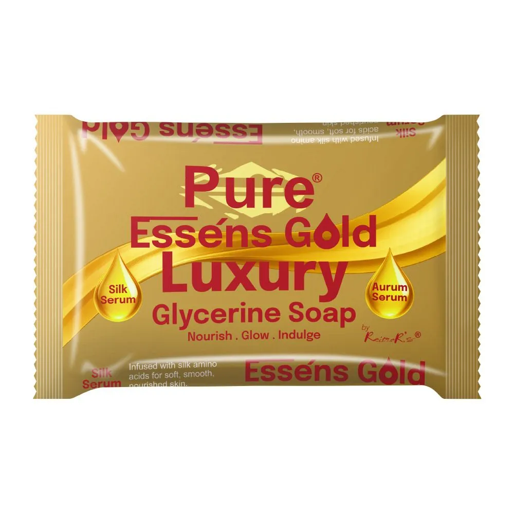 Pure Essens Gold Luxury Glycerine Soap 150g