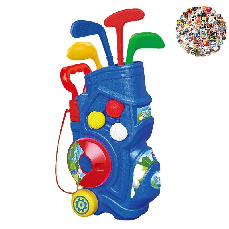 Kids Golf Set Kids Golf Clubs with Putting Mat Indoor and Outdoor Golf Toys