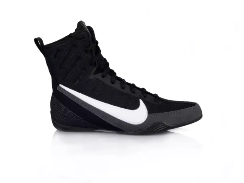 Nike Men's Machomai 3 Boxing Shoes - Black/White - UK 12