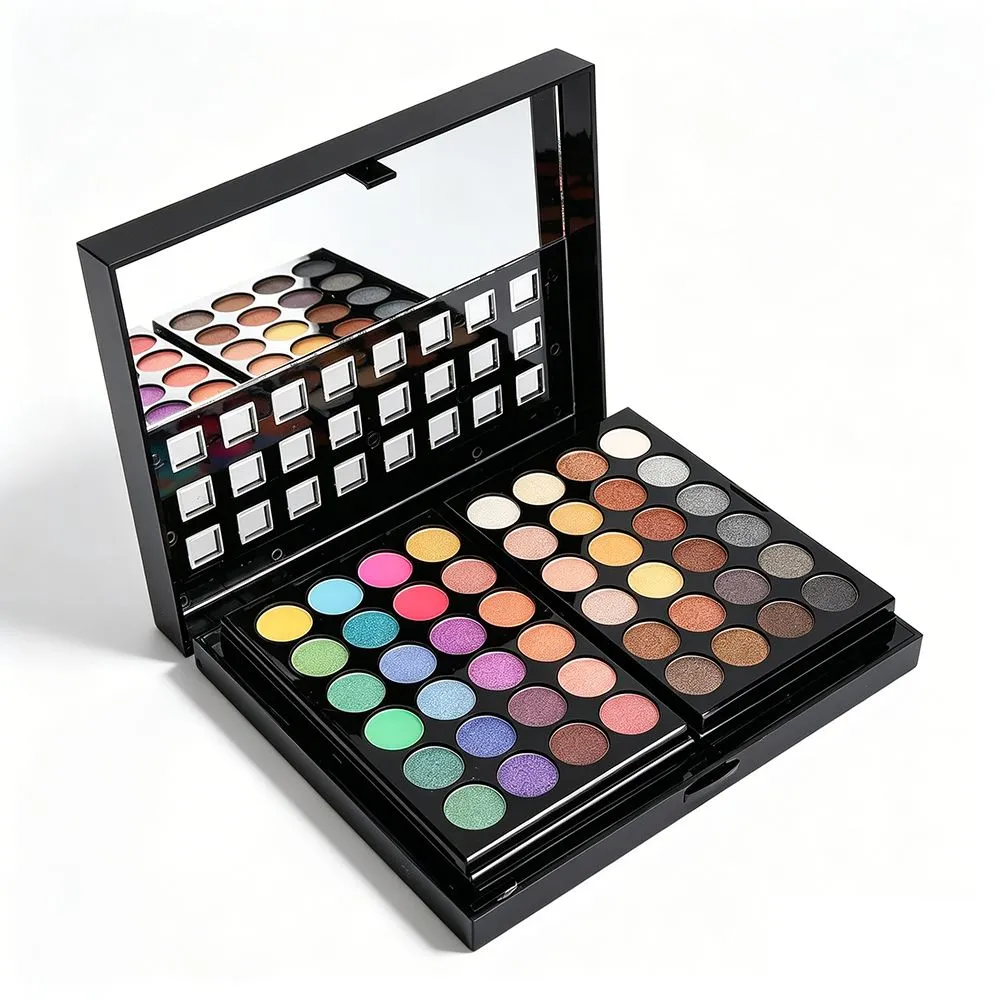 Portable Makeup Kit - 78 Color Cosmetic Gift Set with Applicator