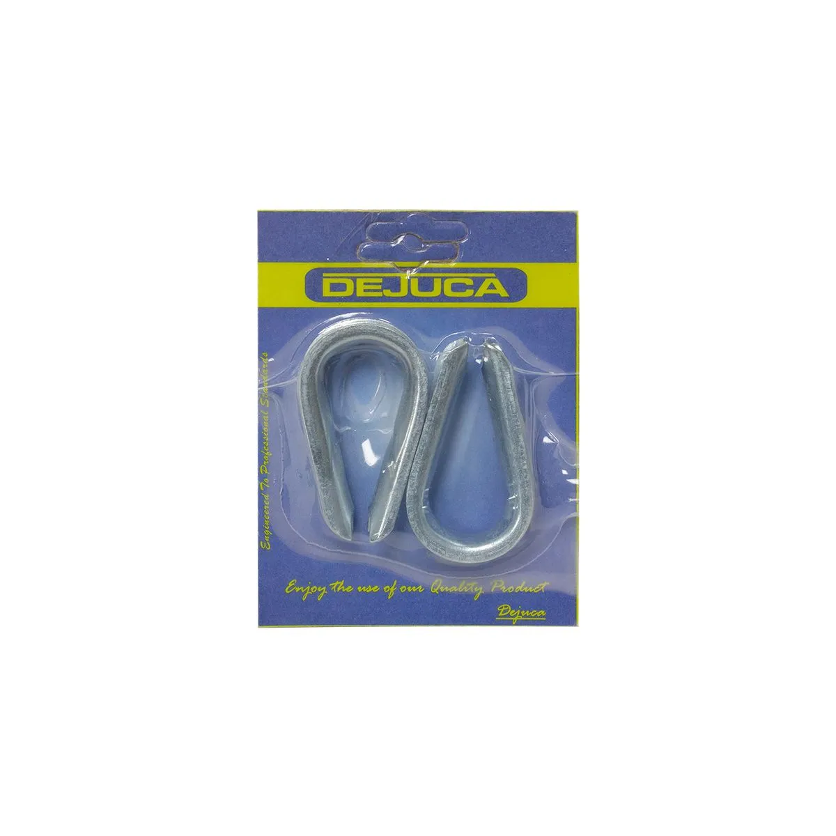 Dejuca - Thimble - Zink Plated - 12mm - 2/pkt