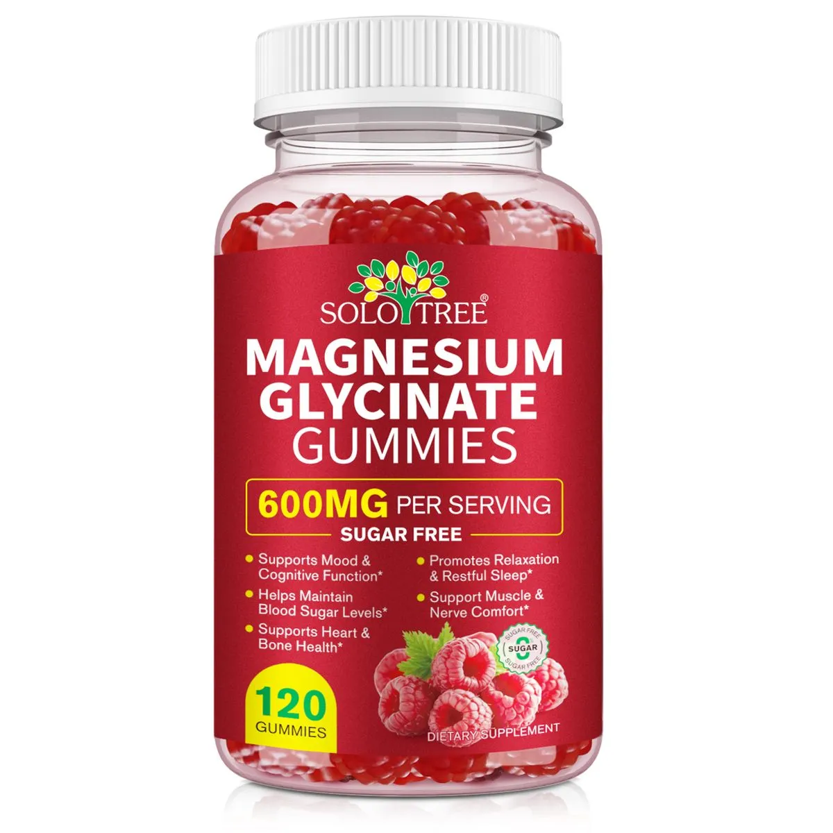 SoloTree Magnesium Glycinate Gummies 120P
