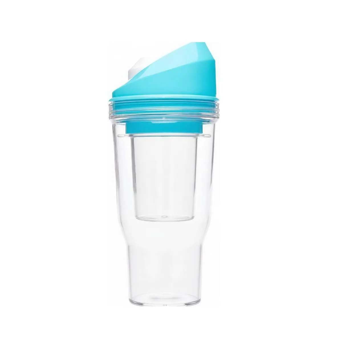 Portable Plastic Cereal Cup for Breakfast Easy to Carry to Go