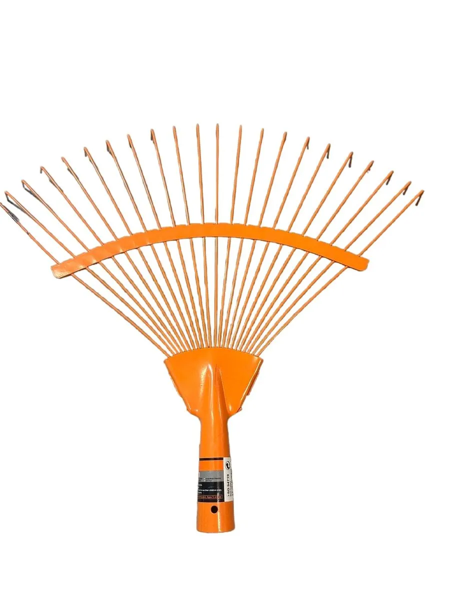 Garden Grass Raking Leaves Adjustable Gardening Lawn Rake
