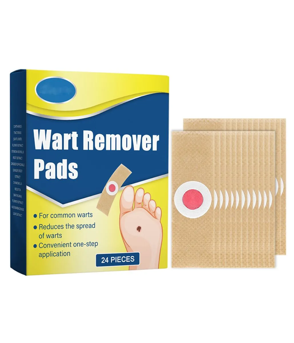 Skin Wart Cleaning Patches - Foot Care Patches - 24 Patches