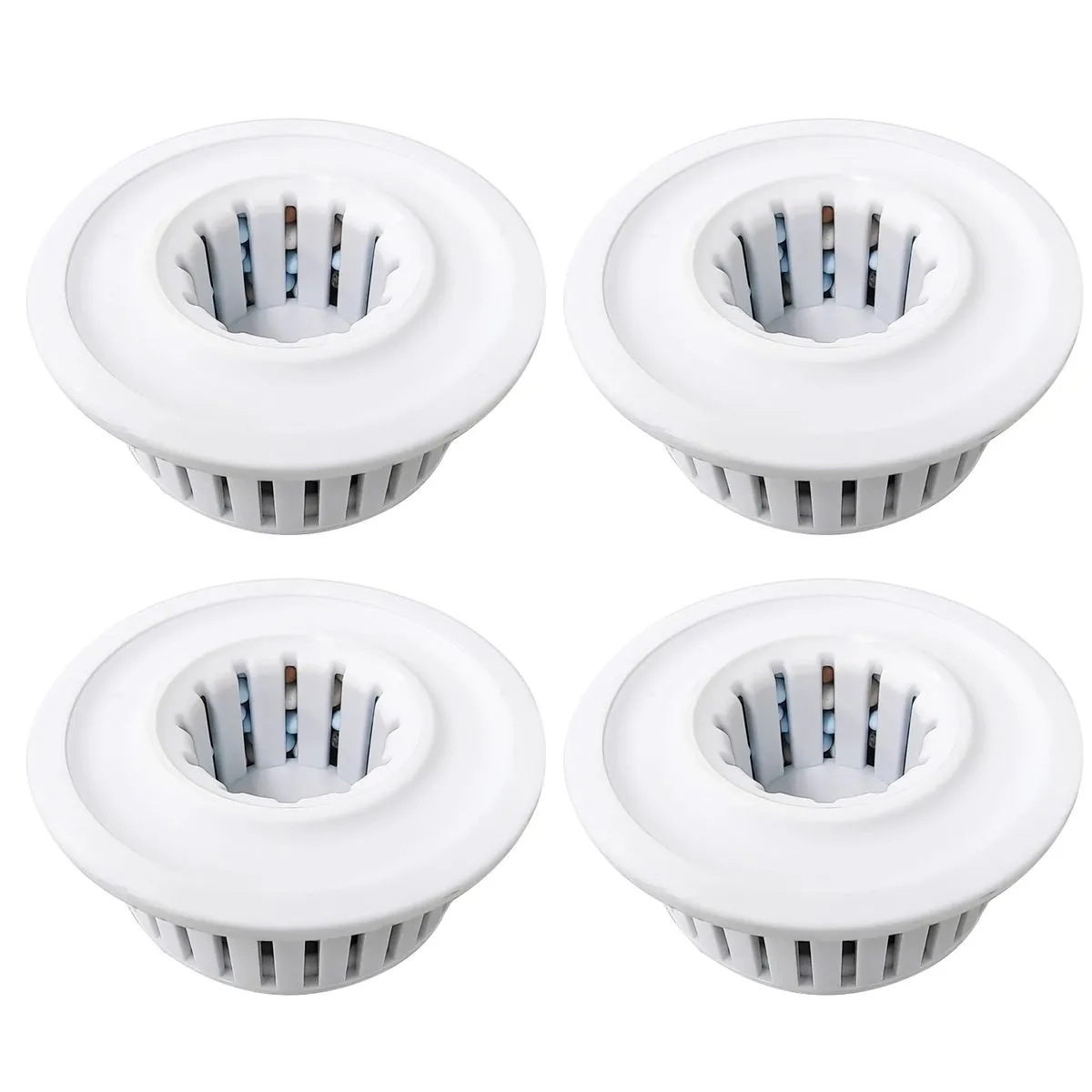 4 Pieces Replacement Multi-Stage Shower Head Filtered Cartridges, Shower Filter