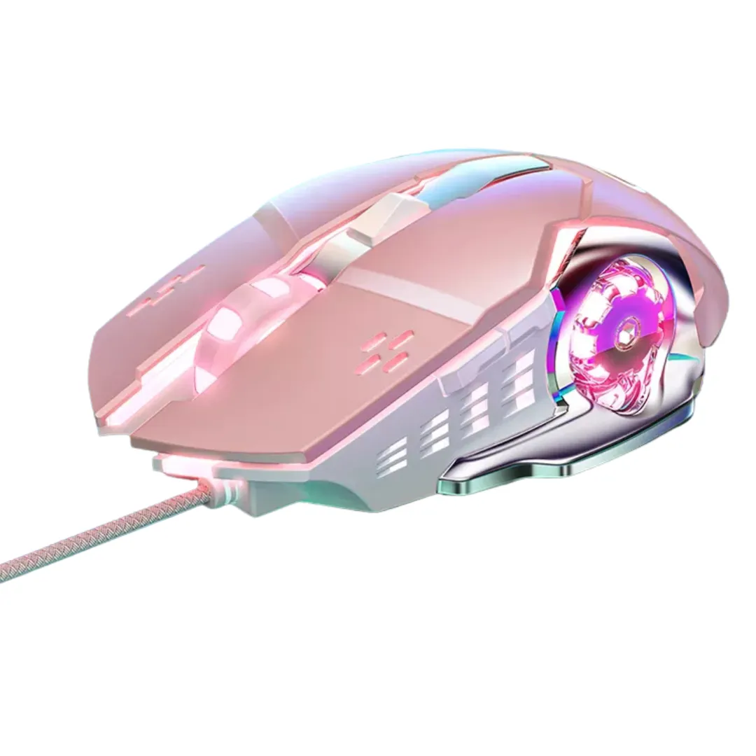 G15 Mechanical RGB Gaming Mouse - Cherry Blossom Pink