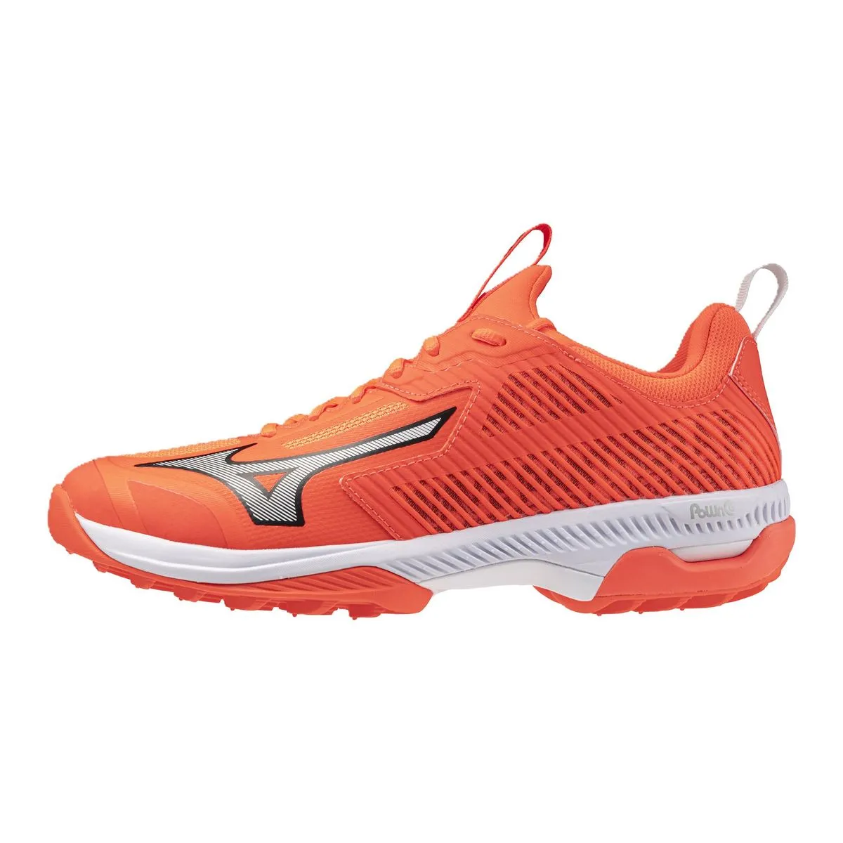 Mizuno Unisex Wave Panthera 2 Hockey Boots - Lava Orange - UK 5
