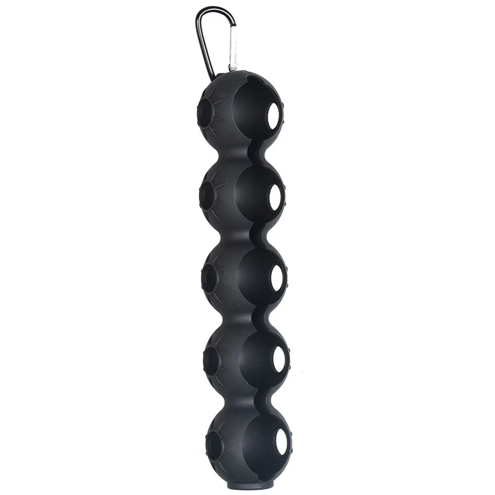 Golf Silicone Ball Protective Cover - Black