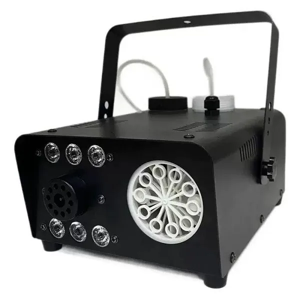 3-IN-1 Fog Bubble Machine with 6 LED Lights