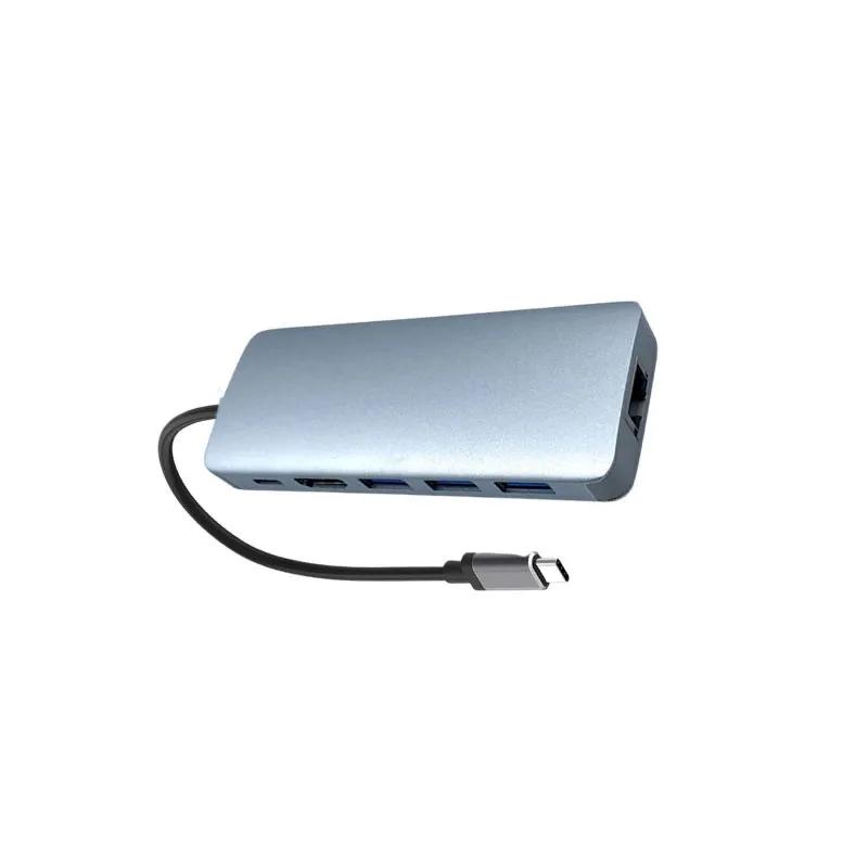 8 in 1 USB Type-C Multifunction Hub