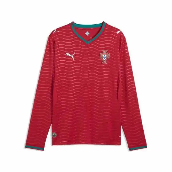 Puma Portugal Home Jersey 2026 Long Sleeve