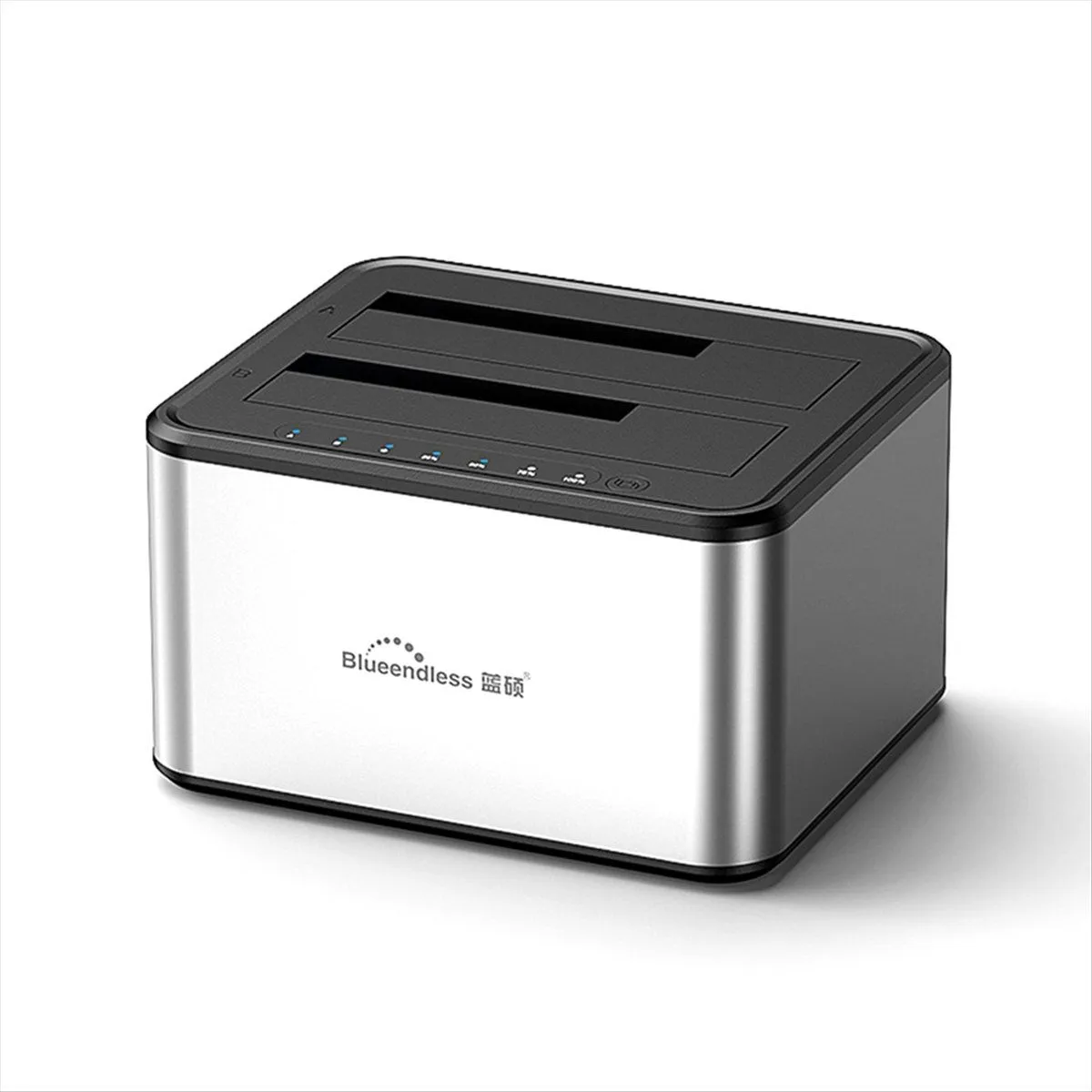 Blueendless Dual-Slot Hard Drive Docking Station Us Plug