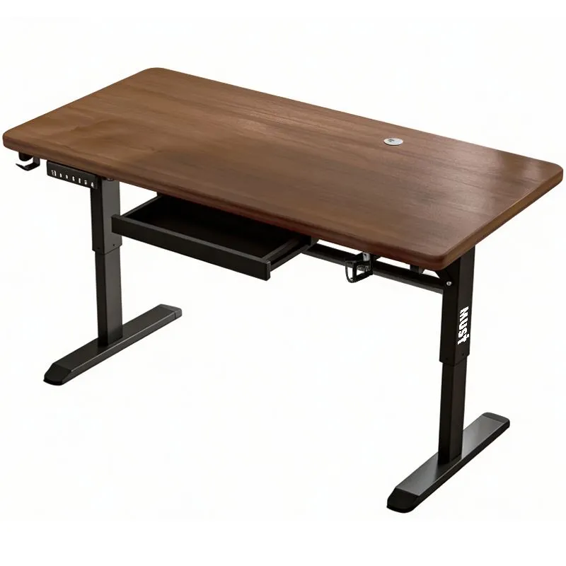MUST Computer Desk with Drawer Electric Height Adjustable Sit & Stand Desk