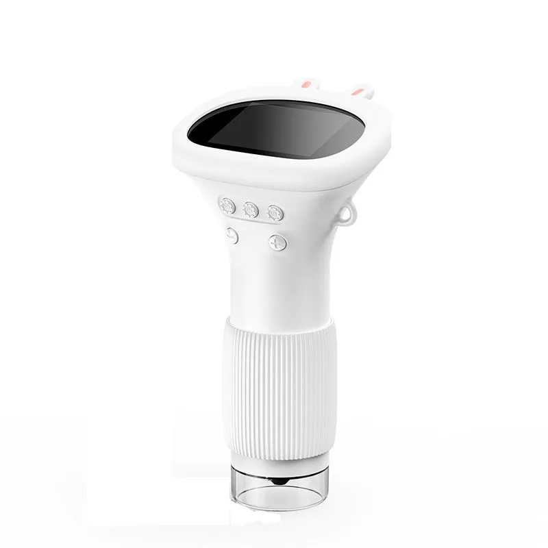2" HD Screen Portable Pocket Microscope for Kids - White