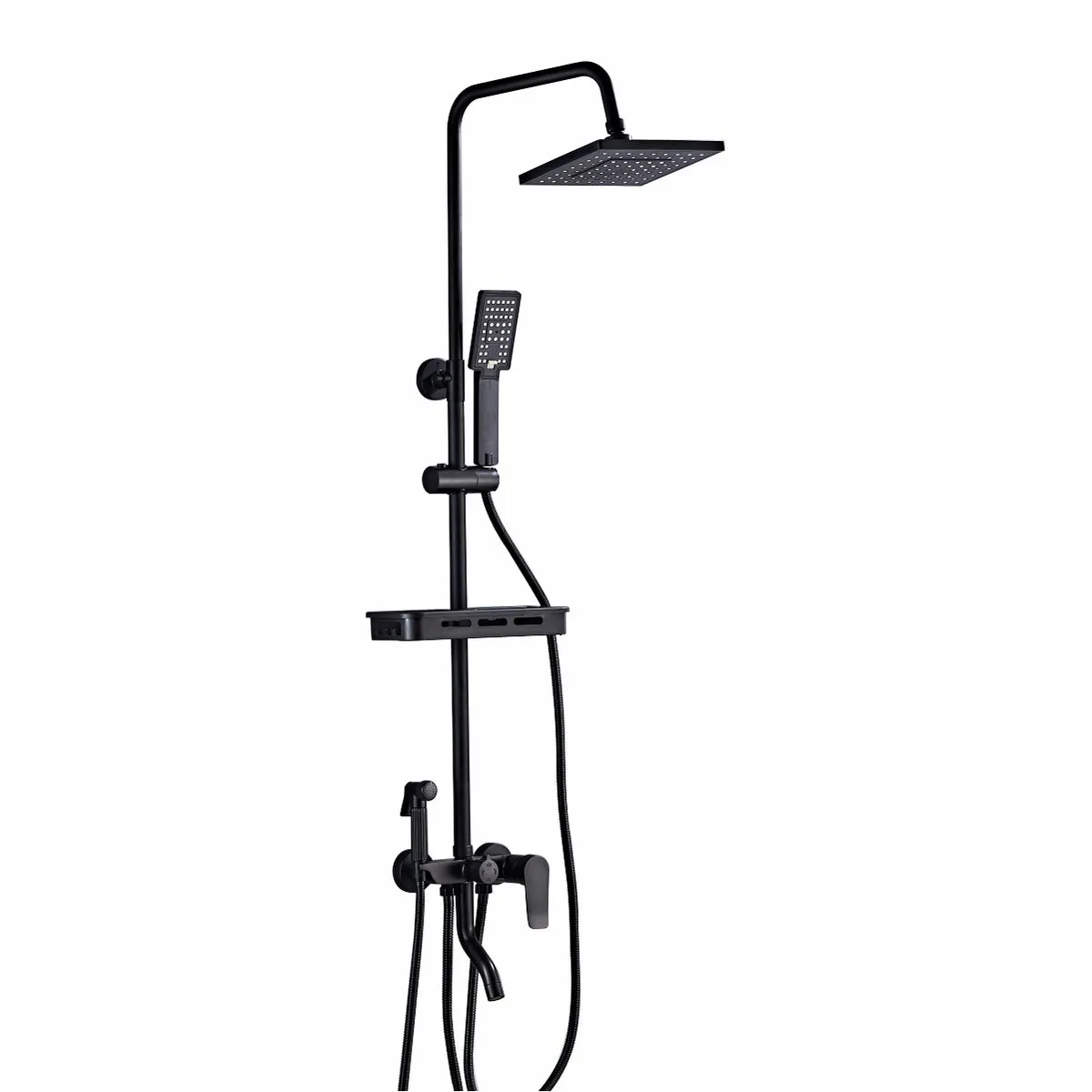 All-in-1 Exposed Shower Set - Matte Black