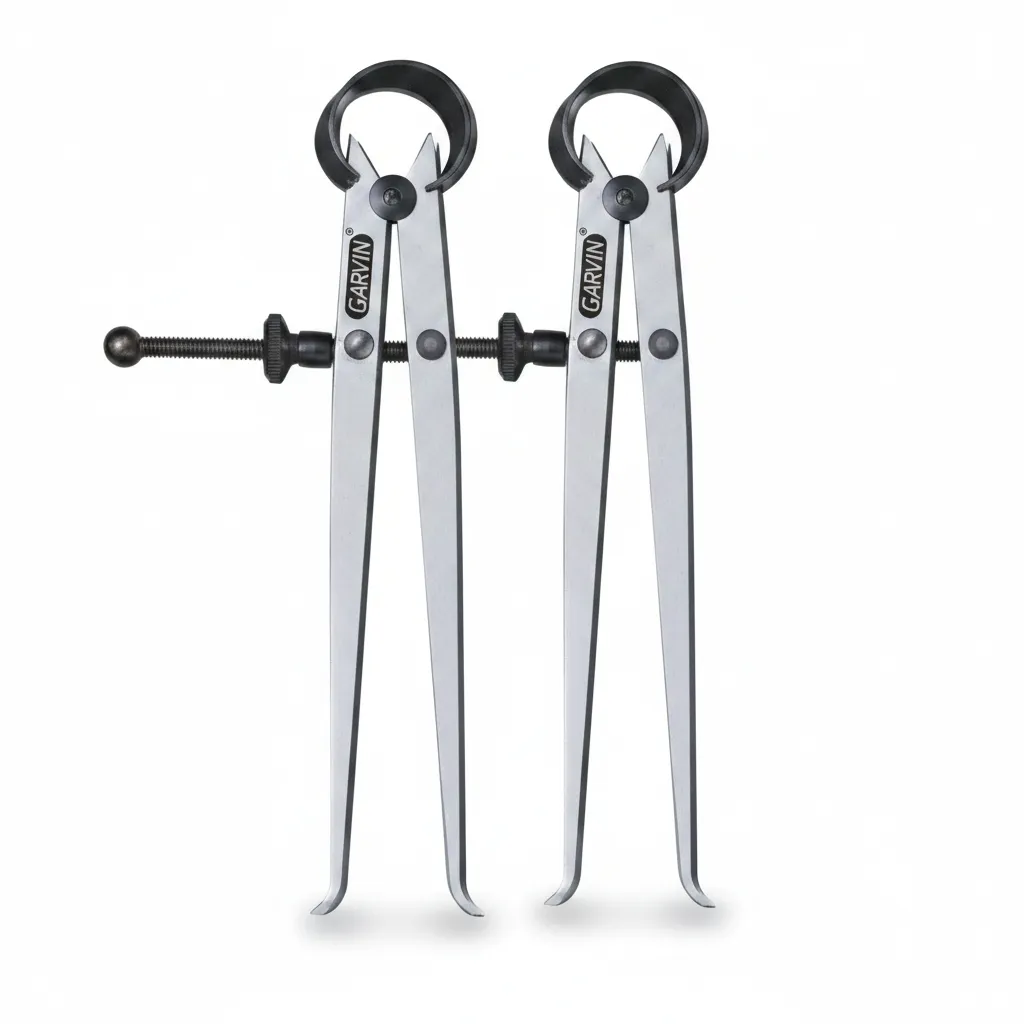 Garvin 150mm Inside Spring Caliper for Precision Measurement - 2 Pack