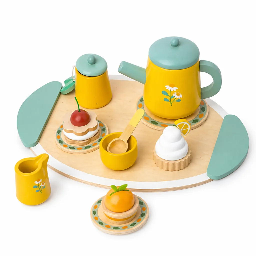 Childrens Tea Set Toy Danny Home Enjoy My Time for Children