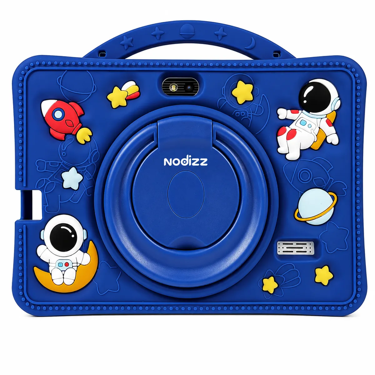 7-Inch HD Kids Tablet with 360 Stand, Drop-Proof Case & Educational Apps - Blue