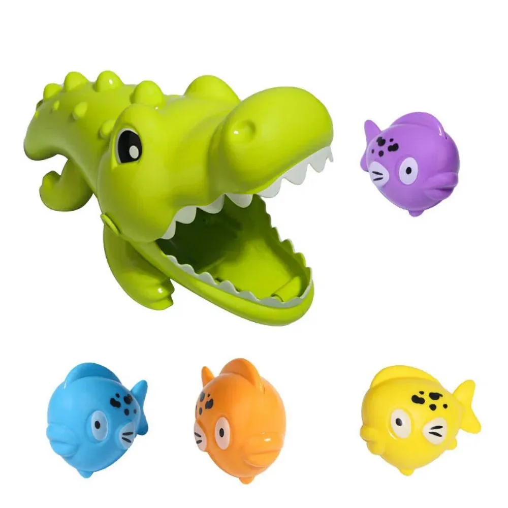Children'S Bathroom Bath Toy, Big Crocodile Eating Small Fish Game