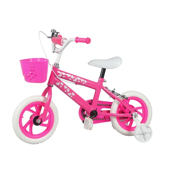 Girl 12 Inch BMX Bicycle - Pink