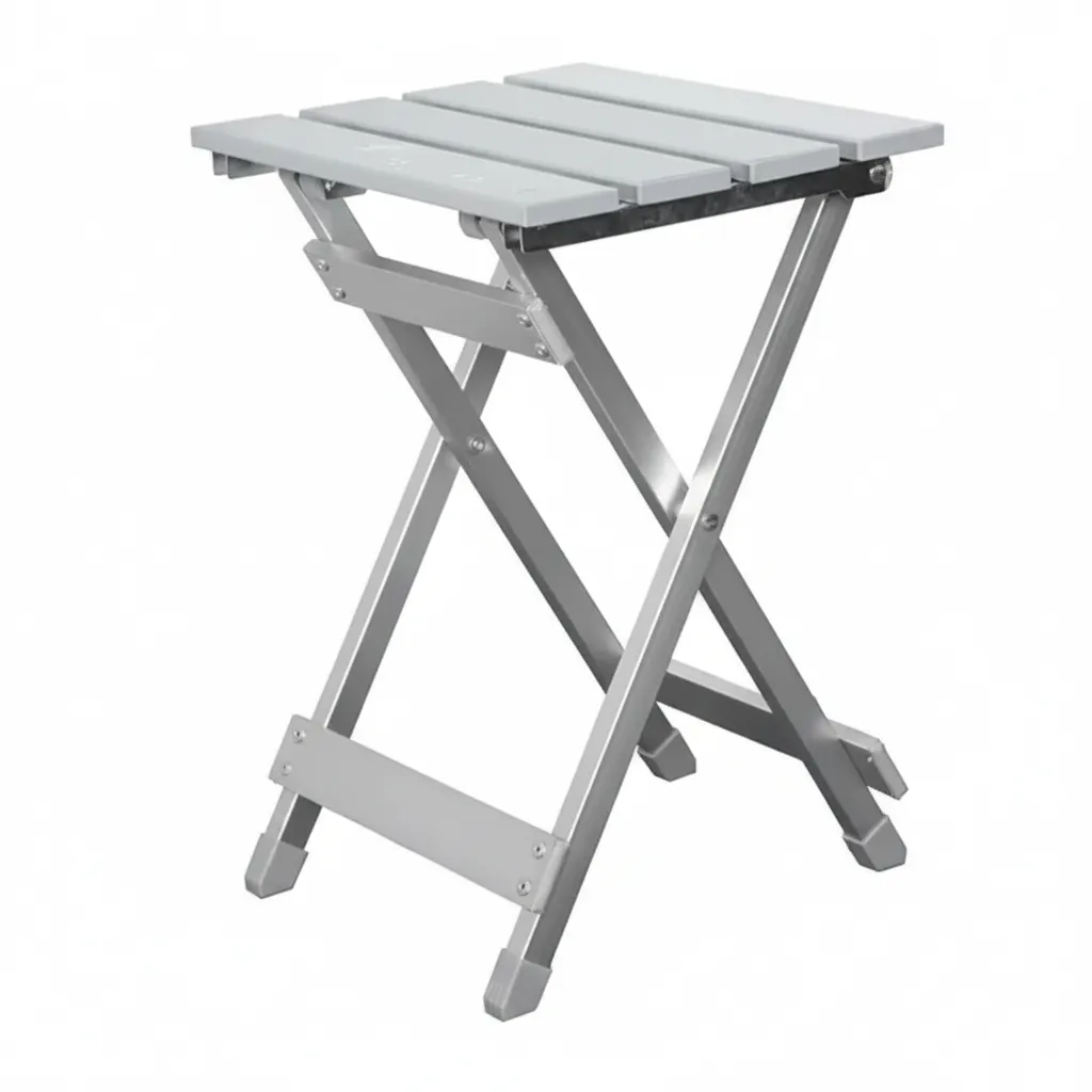 Kaufmann Portable Aluminium Folding Table 300mm x 240mm x 420mm