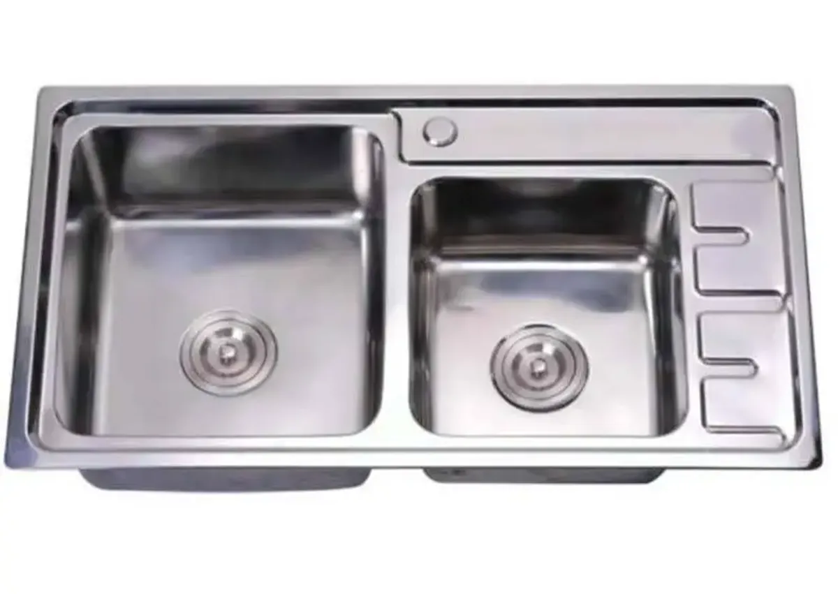 Sillago Proculo Double Bowl Steel Sink