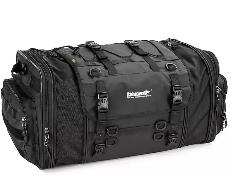 Rhinowalk - Motorcycle Tail Bag Expandable - 40-60L