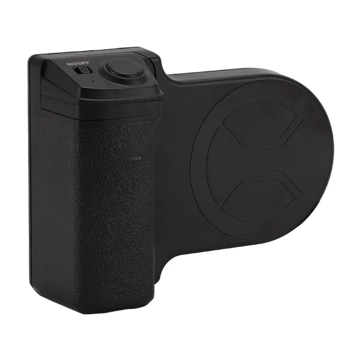 Magnetic camera grip with remote
