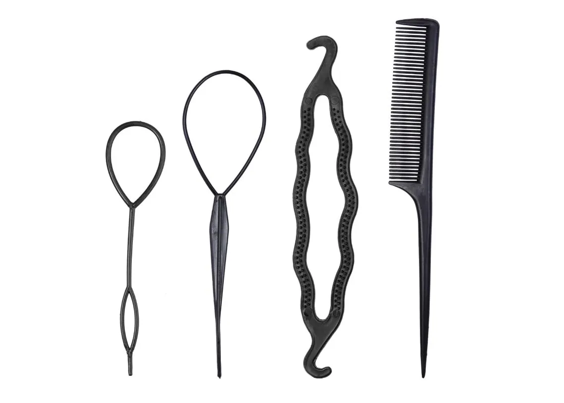 Roll Hair Ponytail Braiding Hair Accessories Ladies Suits Chignon Maker