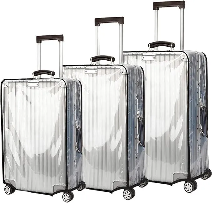 PVC Thicken Luggage Protective Covers for Travel Luggage ( 20 +24+28 )