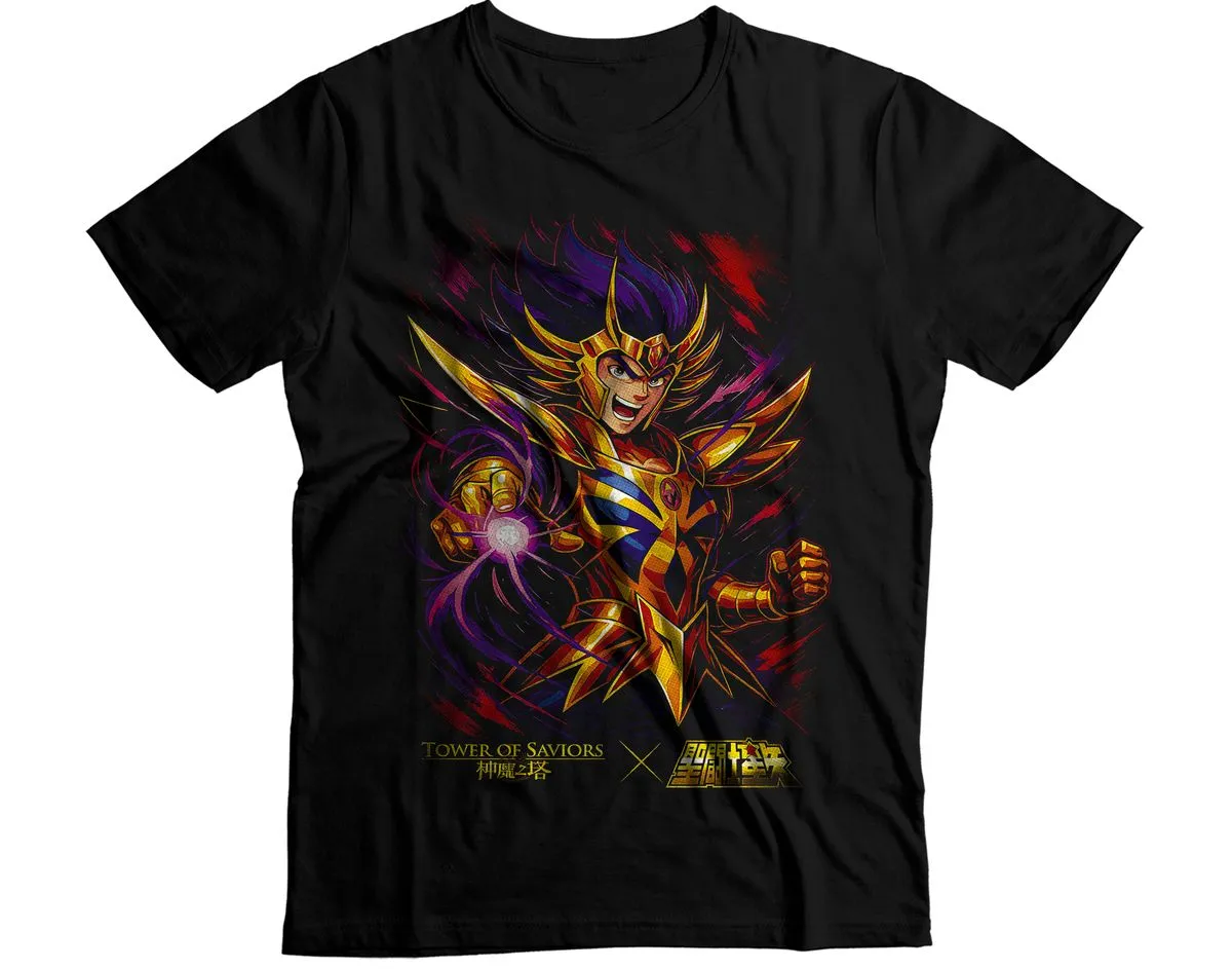 Milo Scorpio Anime Saint Seiya Graphic T-Shirt
