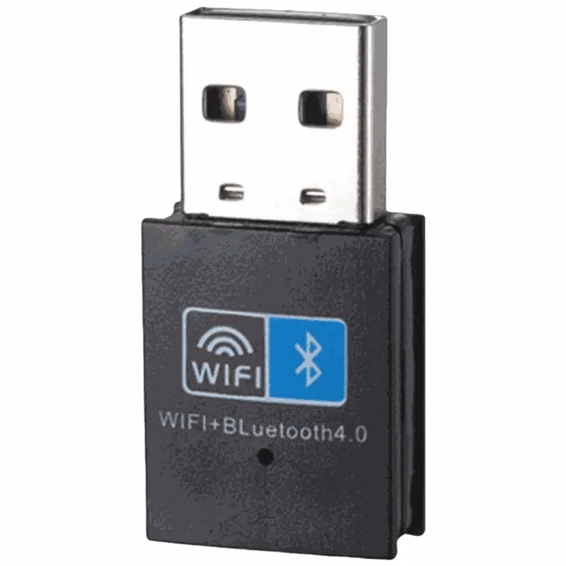 2in1 USB WiFi Bluetooth Adapter 150Mbps Compatible with PC Laptop Windows - BT and WIFI