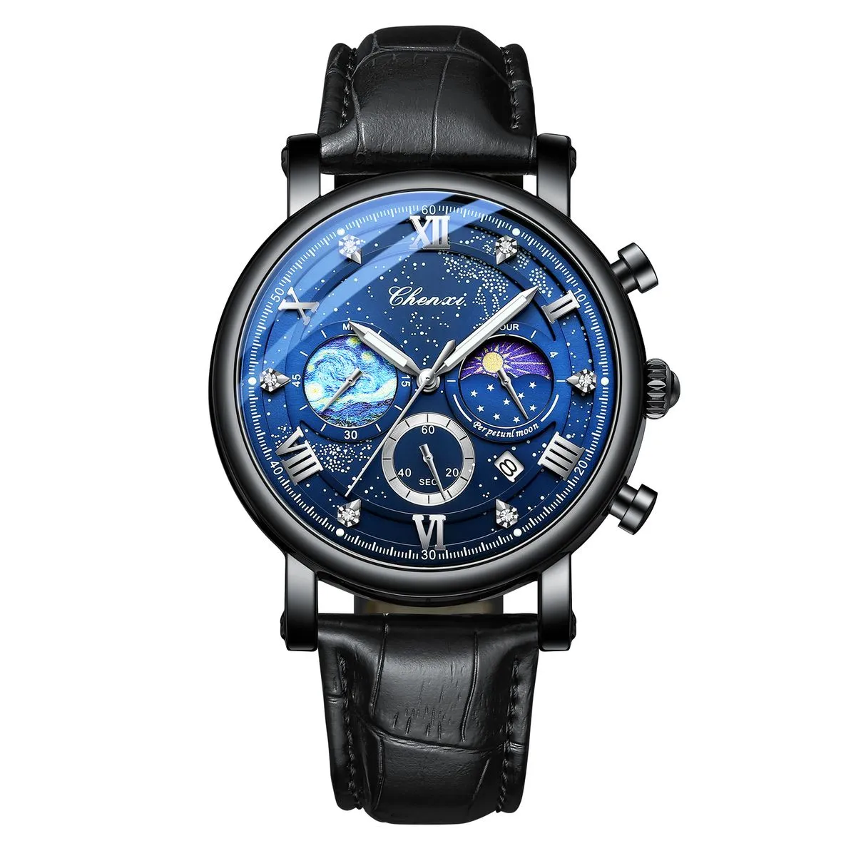 Men's Multi-Function Military-Style Sports Simulation Watch