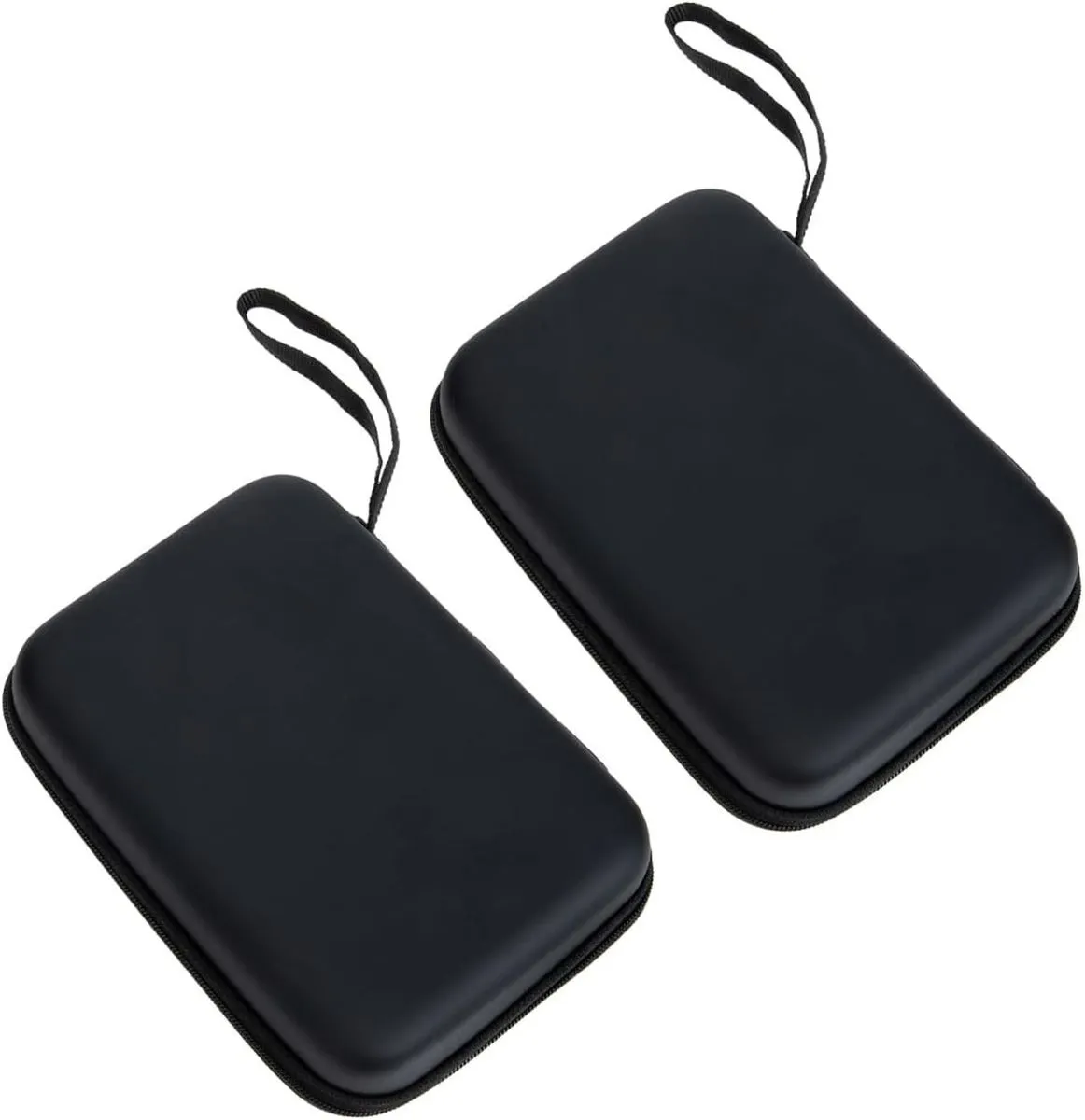 2pcs Digital Accessories Storage Bag Headphone Organizer Pouch Mesh Pocket