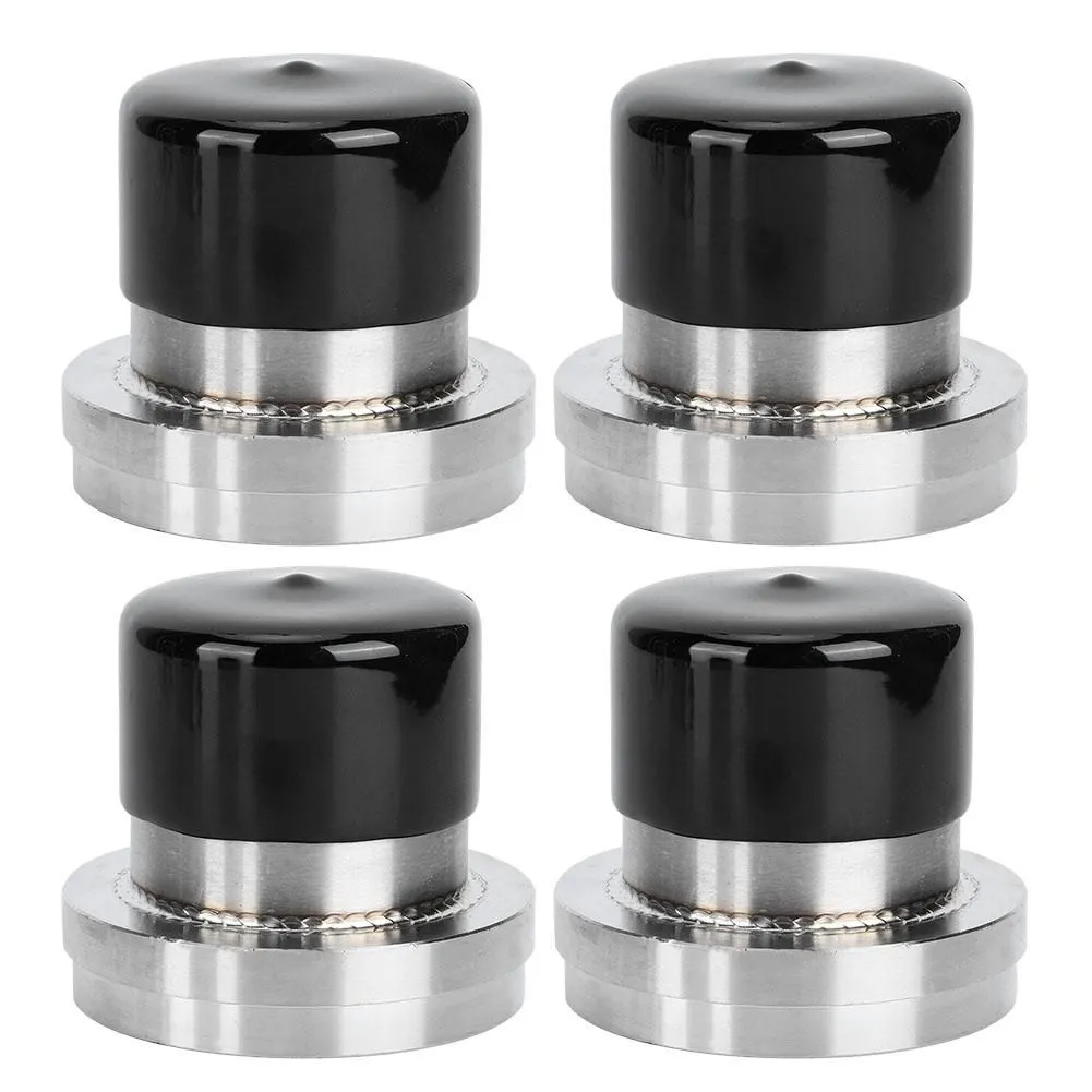4 Piece 2.717in Stainless Steel Trailer Bearing Buddy with Protector